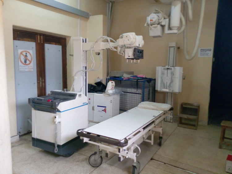 The club helped pay for an X-ray machine to be transported from the Royal Devon & Exeter Hospital to Kagando Hospital in Uganda