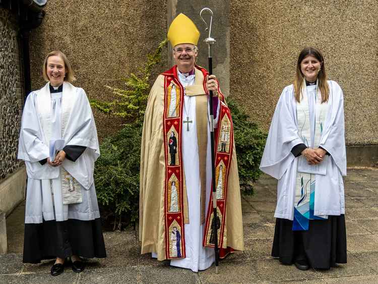 Martha Inch on her big day. PICTURE CREDIT: Nigel Pickett