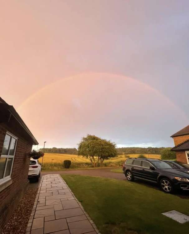 Hitchin: When it rains look for rainbows. CREDIT: Jade Claridge