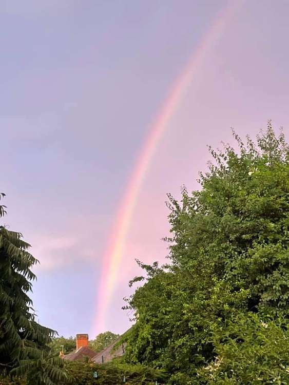 Hitchin: When it rains look for rainbows. CREDIT: Jane Middleditch