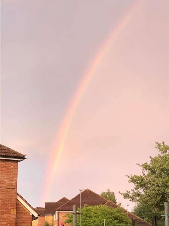 Hitchin: When it rains look for rainbows. CREDIT: Kellyann Bevan