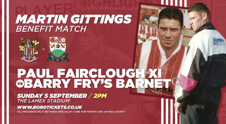 'Let's do our bit for one of our own' as Martin Gittings benefit match looms