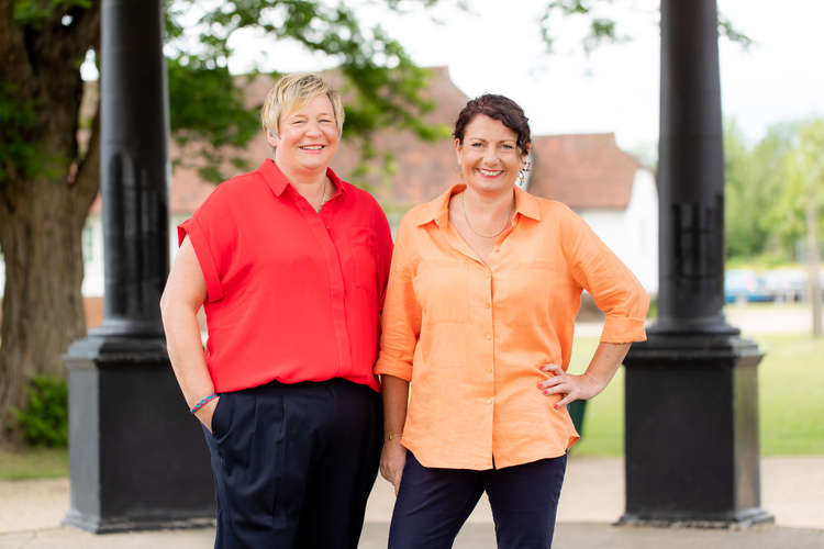 Hitchin Nub News What's On Event of the Week: The brilliant Business Buzz is back! PICTURE: Respected Hitchin businesswomen Susie Bewell and Faye Silver