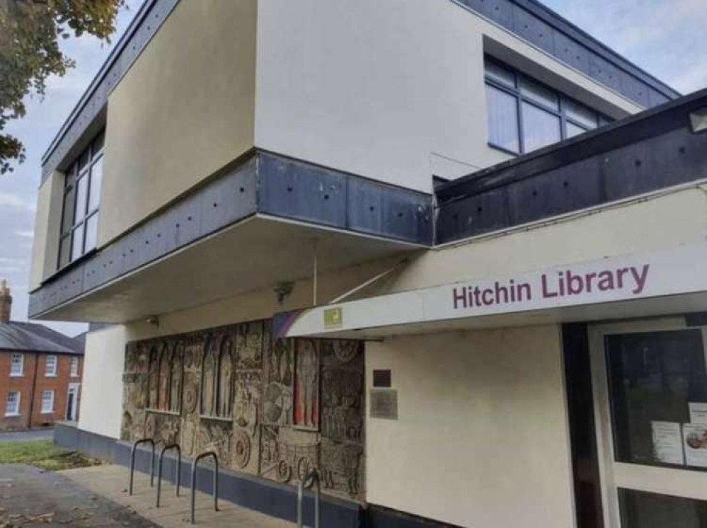 Hitchin Library: What happens next? CREDIT: @HitchinNubNews