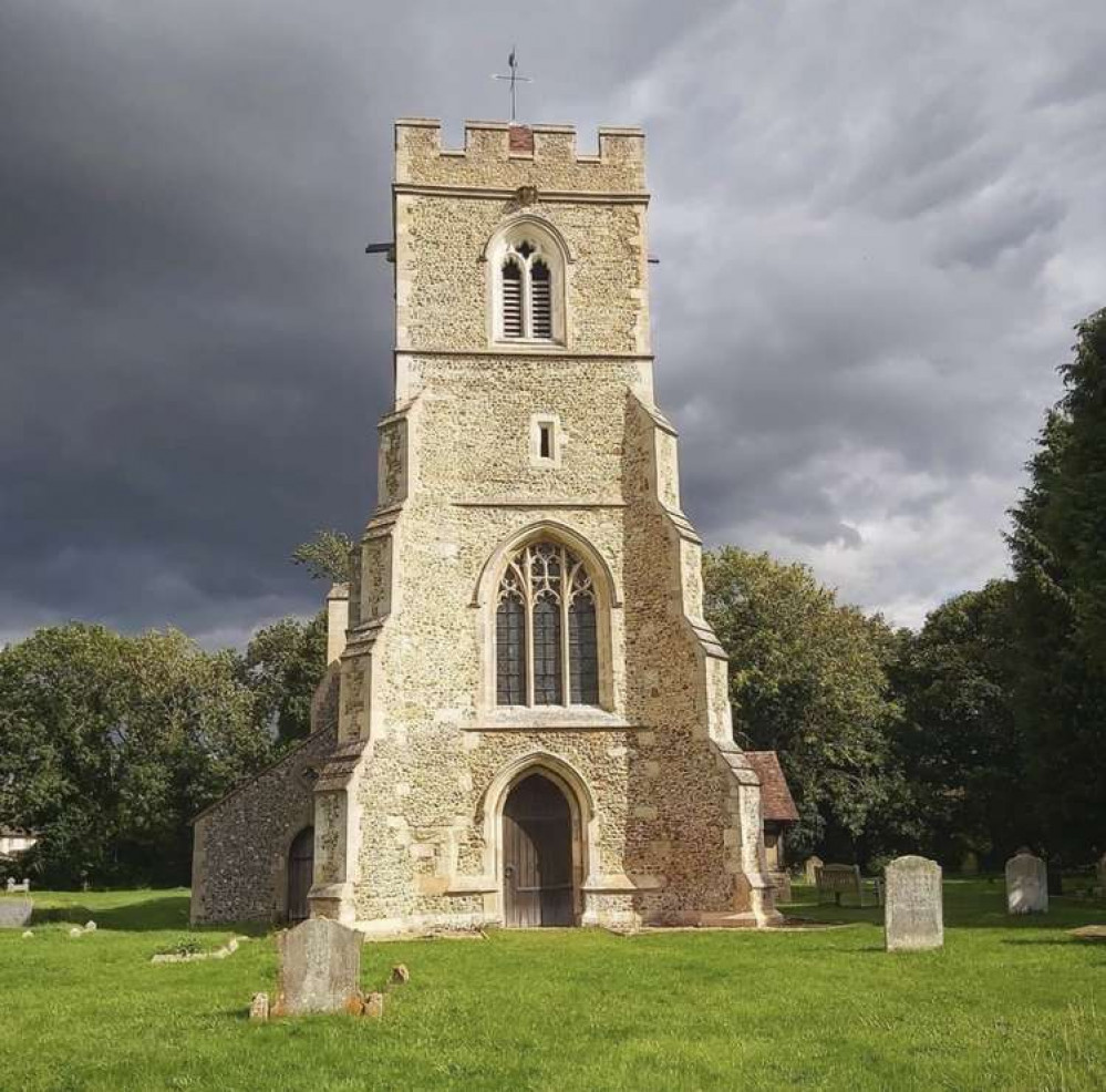 St Mary the Virgin in the village of Great Wymondley. CREDIT: Sparky