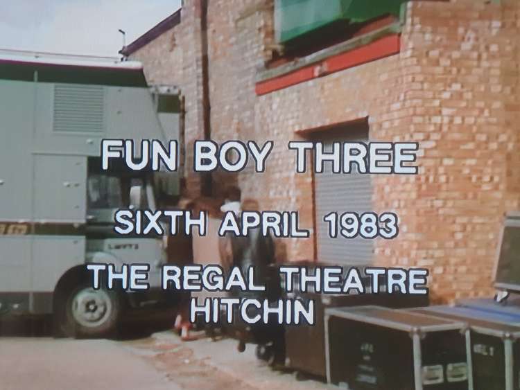 Did you watch Fun Boy Three at the Regal Theatre, Hitchin on April 6, 1983. CREDIT: BBC4