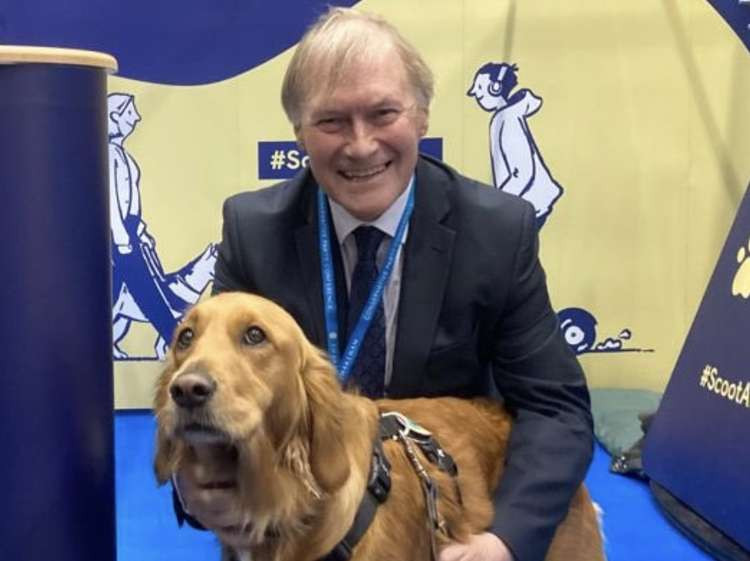 Hitchin MP Bim Afolami expresses shock at killing of 'kind' parliamentary colleague Sir David Amess. PICTURE: Sir David was said to be an animal lover. CREDIT: Sir David Amess Twitter account