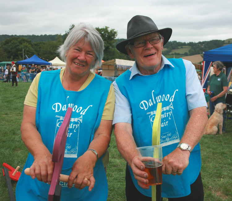 Chair of Dalwood Country Fair Committee Kathy Laing and Field Manager Brian Eddy plan to hold the long-standing Dalwood Country Fair this August
