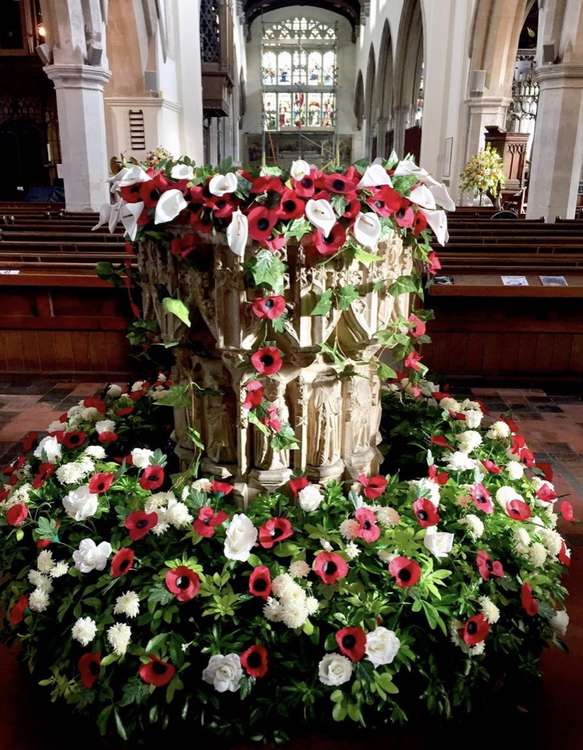 Hitchin Nub News column from St Mary's churchwardens: The Heart of Hitchin gears up for Remembrance Sunday. CREDIT: St Mary's Church