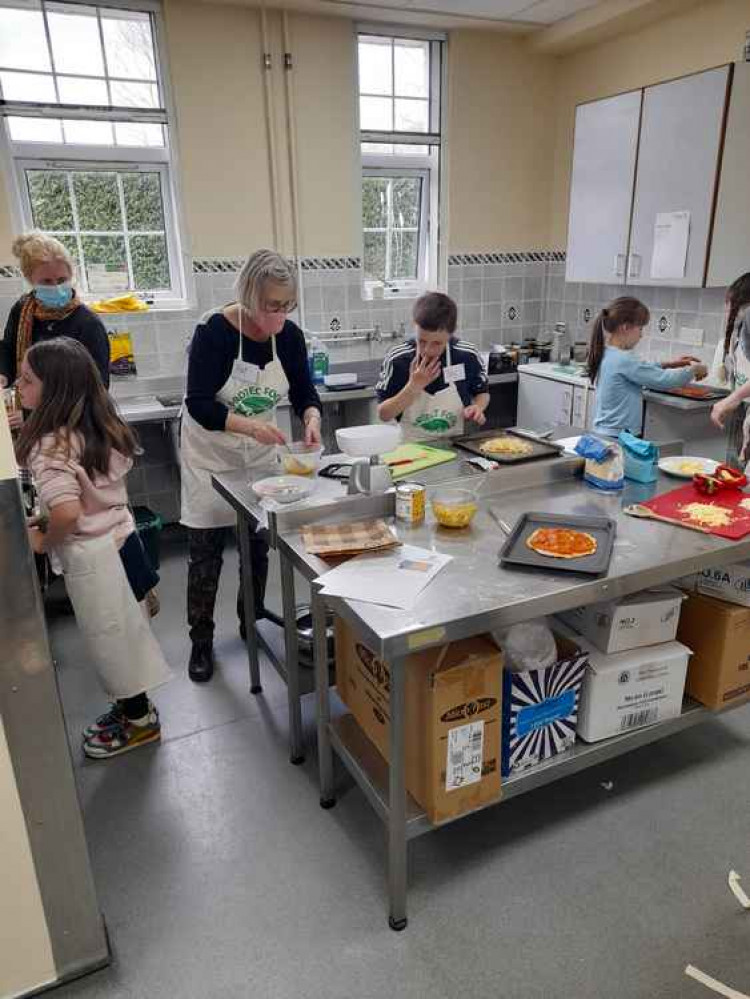 Children learnt practical skills and make cooking nutritious food fun