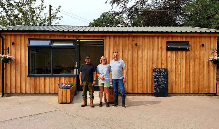 Lyme Bay Fish Shack at Millers Farm Shop