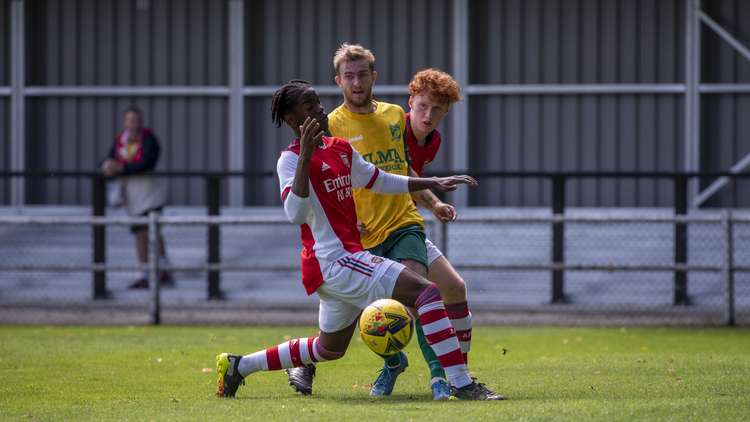 Hitchin Town 2-0 Arsenal U18 - Young Guns GALLERY. PICTURE CREDIT: PETER ELSE