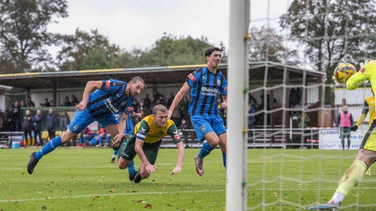 Hitchin Town 0-3 Stourbridge: Glassboys triumph at Top Field.. CREDIT: PETER ELSE