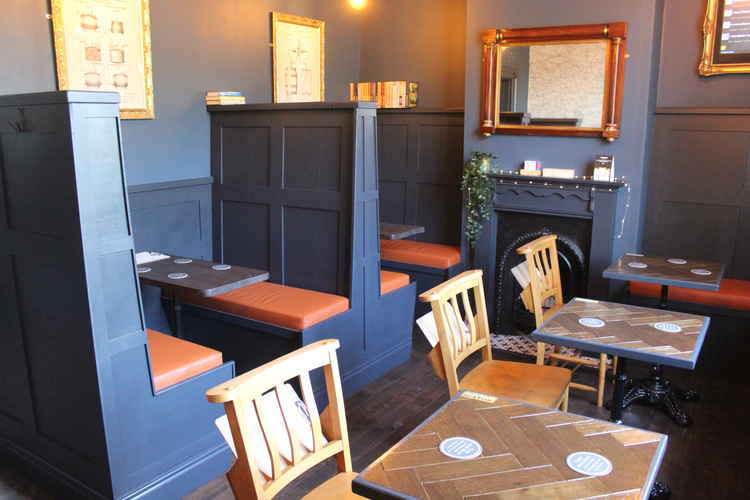 The new micro-pub has been sensitively renovated, creating a warm and cost atmosphere complimenting the history of the Victorian station building