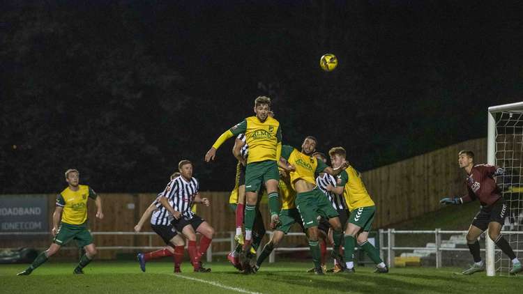 Hitchin Town 0-2 Coalville Town: High-flying Ravens kill off Canaries at Top Field. CREDIT: PETER ELSE