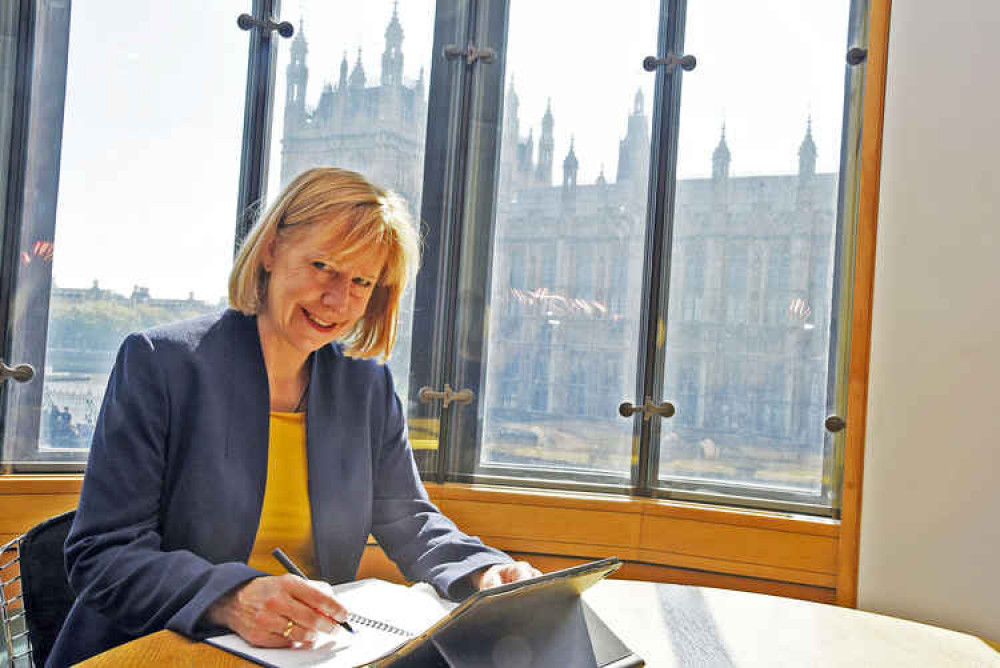 Ruth Cadbury has had her cards designed by local pupils since she became and MP