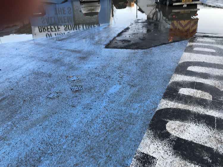 Catherine Wheel Road in the town centre