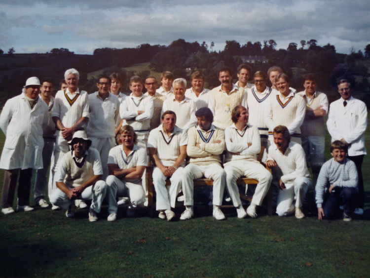 The first shows the teams involved in the final game at North Street. Readers will be able to identify many of those in the photo.