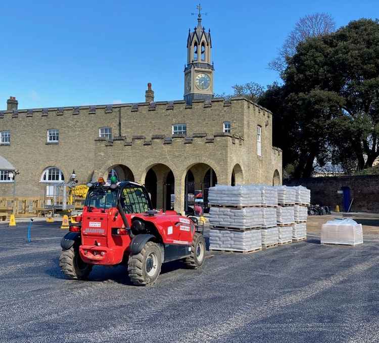 Inside the new Syon Park garden centre shop