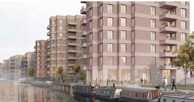 The flats that will replace the current Watermans