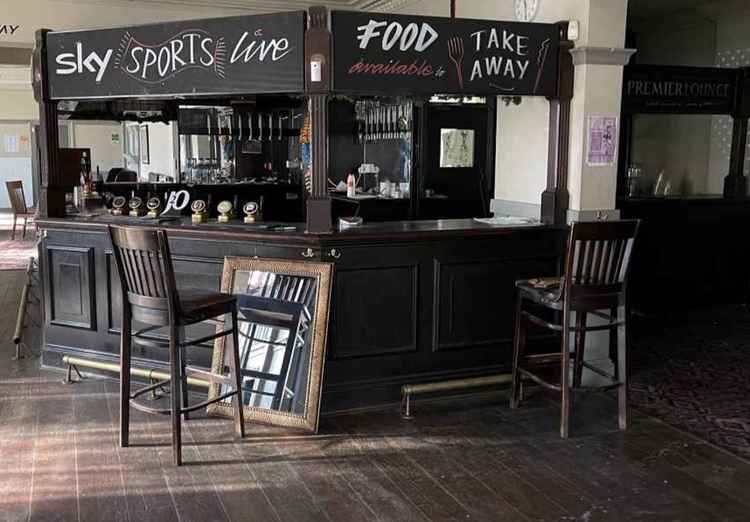 The pub was popular on match days