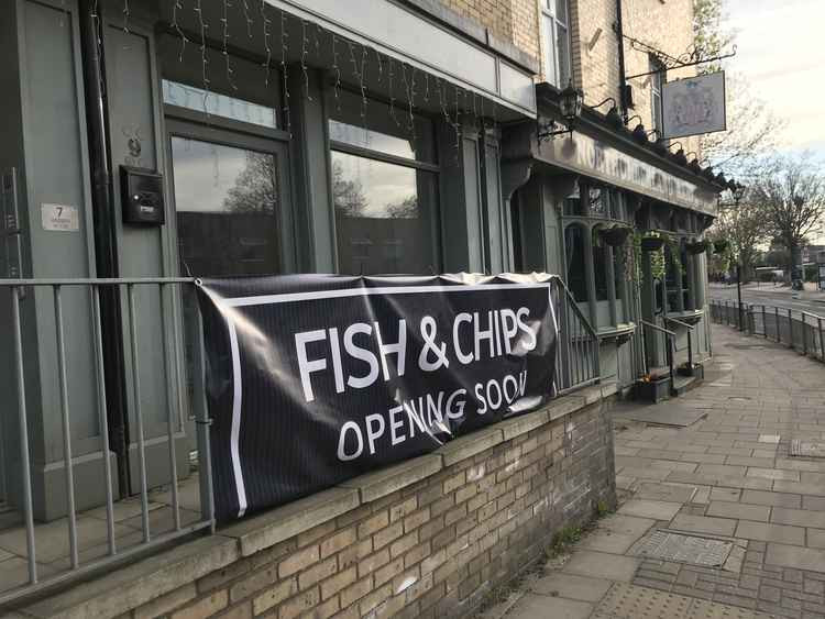 The fish and chip shop is at 9 London Road
