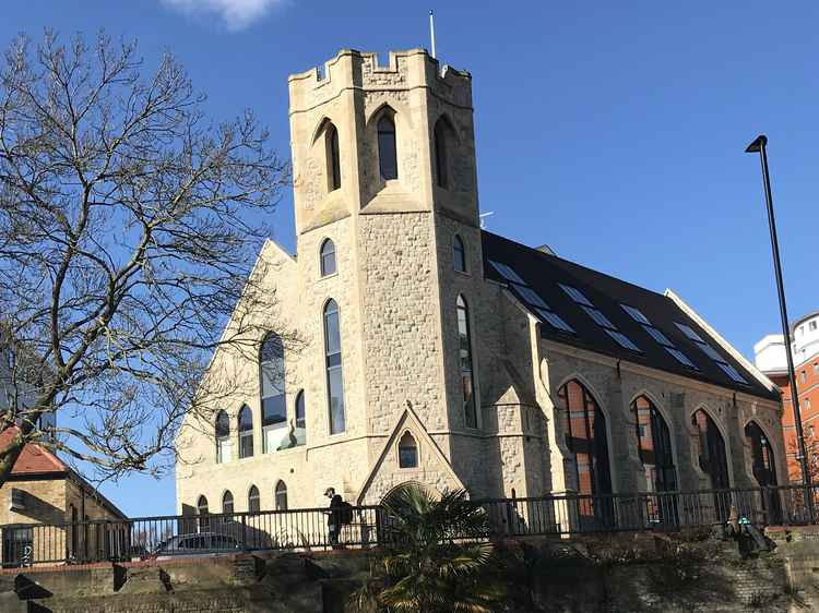 St George's Church was used to house the musical museum