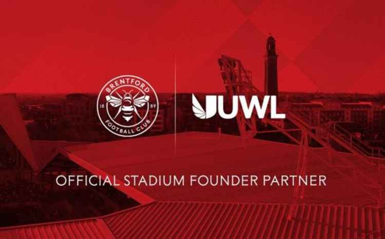 UWL became Brentford's first New Stadium Founder Partner last year