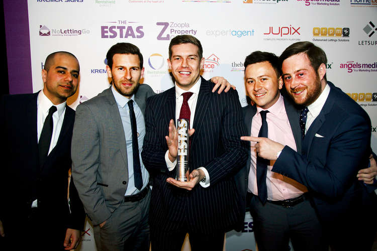 Thorgills winning their first ever award. Image Credit: Ben Madden