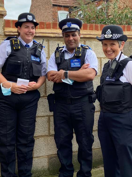 The Commissioner of the Metropolitan Police Force visited Hounslow on Friday 10 September (Image: Hounslow Police)