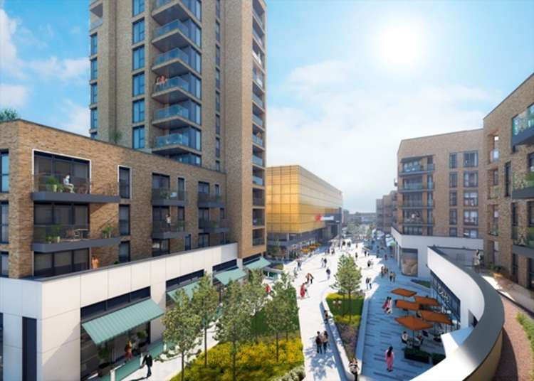 The Hounslow High Street Quarter housing development now with 65 social housing units (Image: Hounslow Council)
