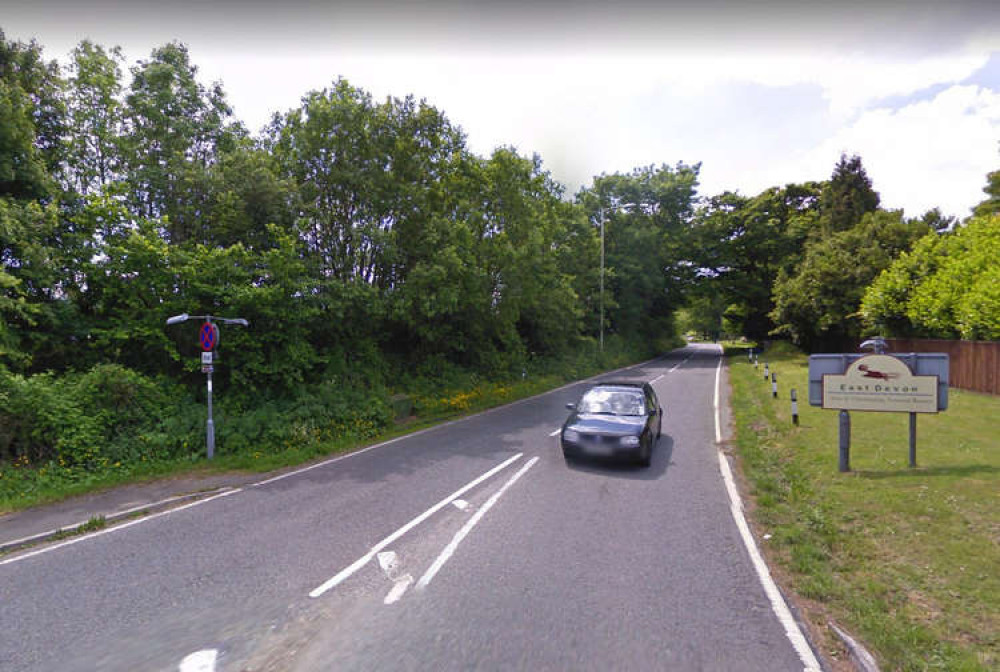 The incident took place on Trinity Hill Road between the A35 and the junction with Woodhouse Lane