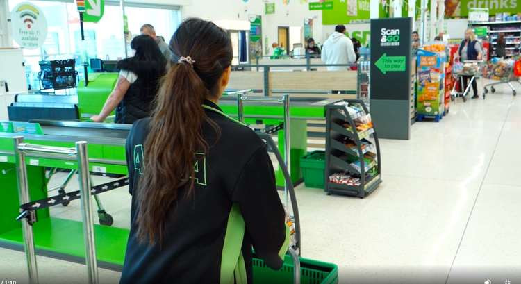 The role is £10.51 per hour, part-time. (Image: Asda/video screenshot)