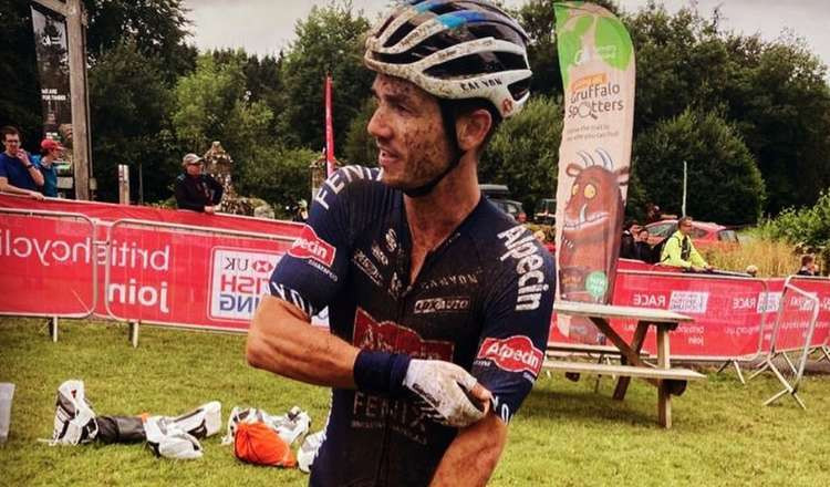 Pro cyclist Alexandar Richardson was attacked in Richmond Park and had his bike stolen. (Image: @alexrichitaly)