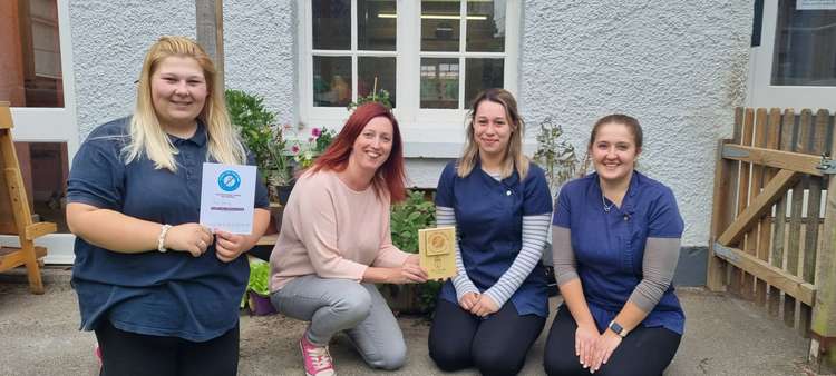 Staff at The Folly Nursery in Dalwood