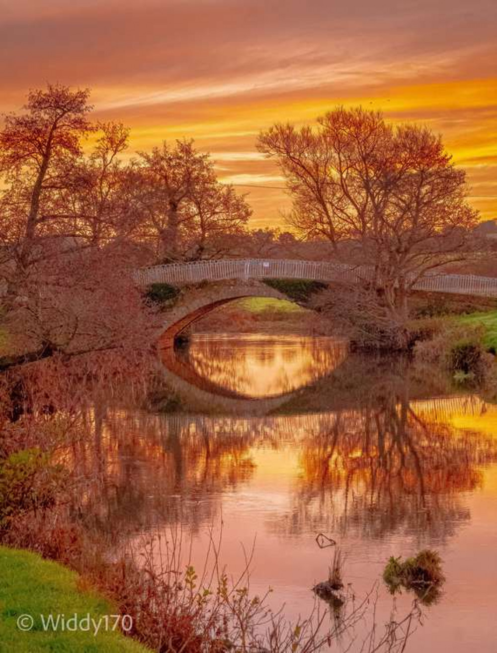 White Bridge in Axminster, taken by Richie Widdy Evans