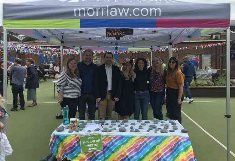 Morrison Solicitors take an active part in the community - supporting the Twickenham Preparatory School Summer Fair