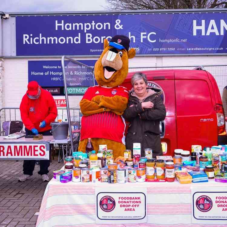 "To help our community, we need full support for the foodbank."