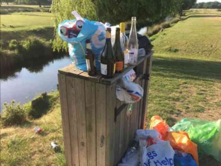 Volumes of litter increased up to 50% since lockdown restrictions eased