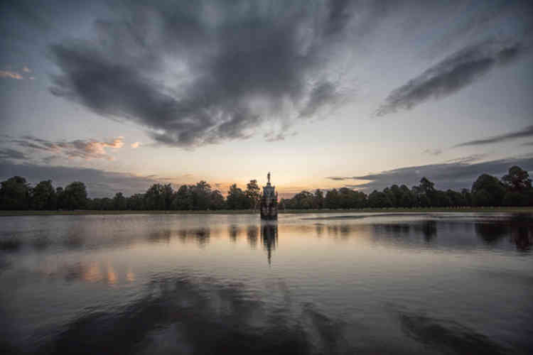 Strange cloud formation on Diana at dawn