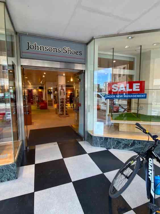 Johnsons Shoes on Broad Street