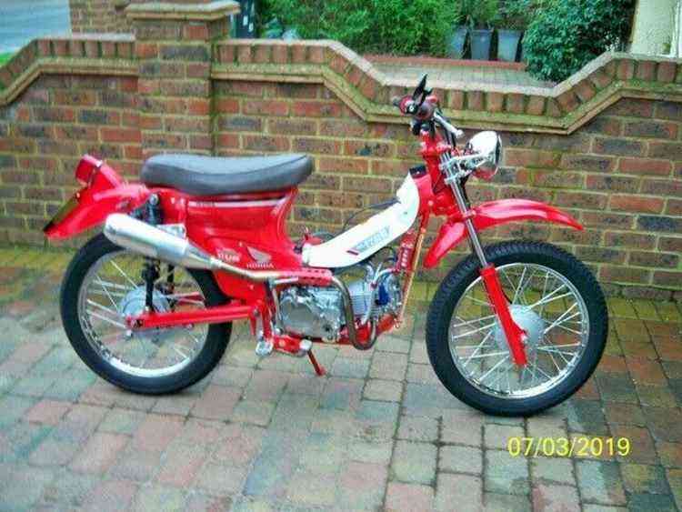 Special Build Honda Cub 1988 110cc engine