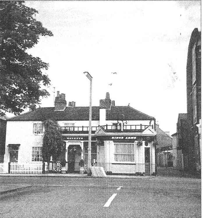 The King's Arms before it became the Clock House