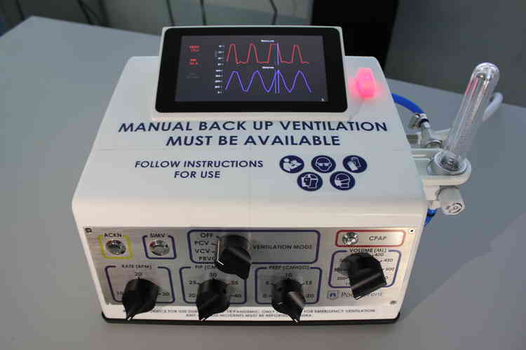 The ventilator created at NPL