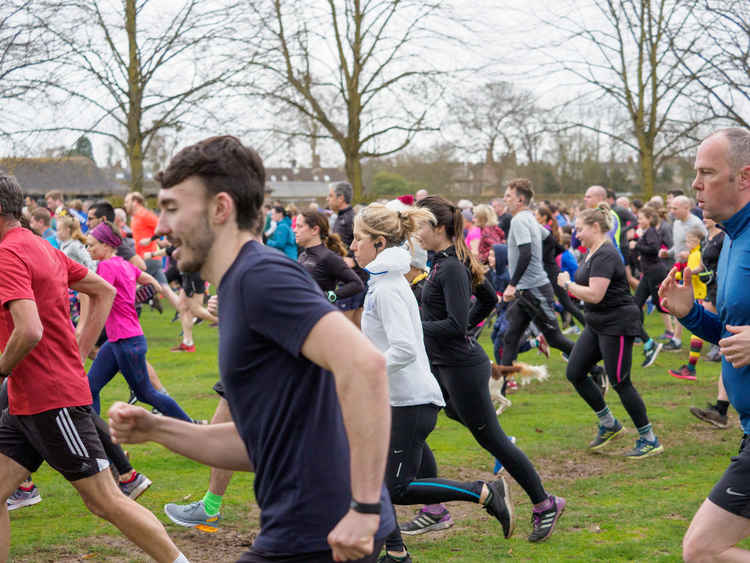 Bushy parkrun attracts well over 1,000 runners every week