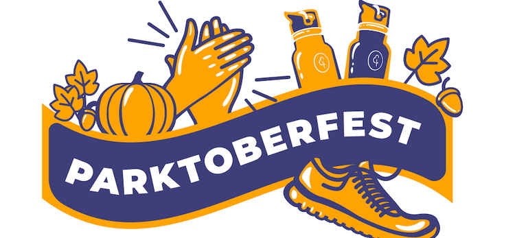 The Parktoberfest logo