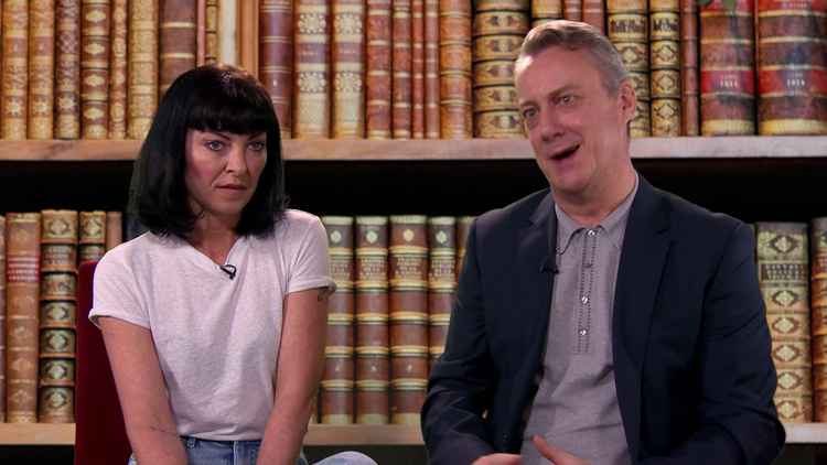 Educating Rita stars Jessica Johnson and Stephen Tompkinson (credit: The Rose Theatre)