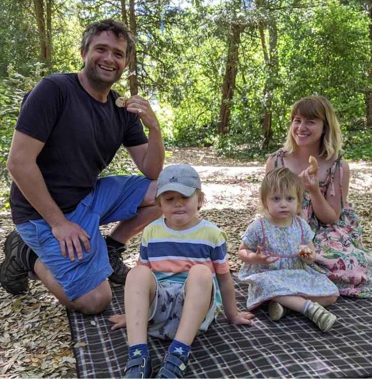 The doughnuts have spread joy in the local community - and among Olly's family