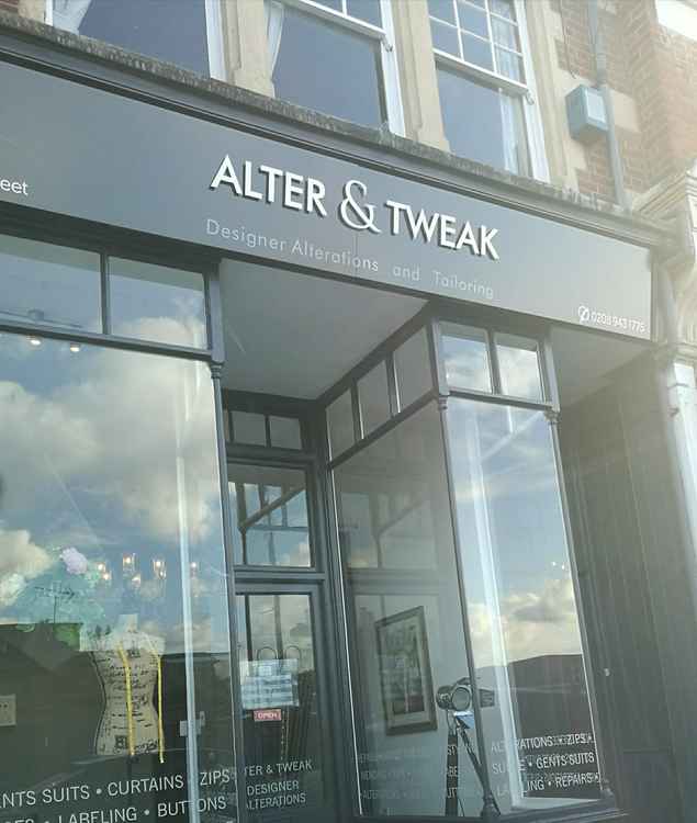 Fine alterations and tweaking specialists, Alter and Tweak in Broad Street