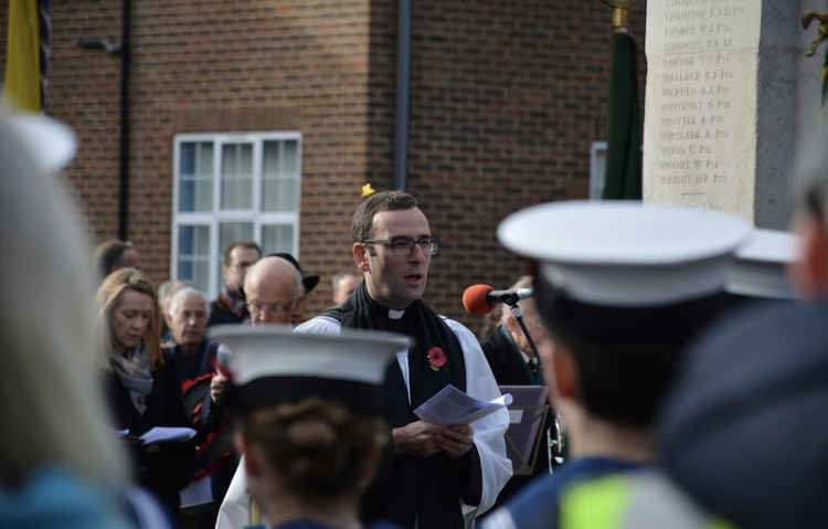 Pictures of last year's Remembrance Service